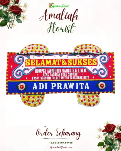 Karangan Bunga Ucapan Selamat di Dukuhlo